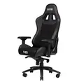 Next NLR-G003 Level Racing Pro Gaming Chair Leather & Suede Edition - Black (Avail: In Stock )