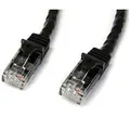 StarTech N6PATC7MBK CAT6 Ethernet Cable 7m Black 650MHz 100W Snagless Patch Cord