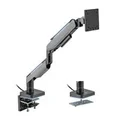 Brateck LDT61-C012L-BG Heavy-Duty RGB Gaming Monitor Arm Black - Up to 49" (Avail: In Stock )