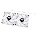 Thermaltake CL-F152-PL14WT-A CT140 140mm Performance PWM Fan White Edition - 2 Pack