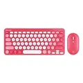 Bonelk ELK-61021-R KM-383 Wireless Compact Keyboard and Mouse Combo - Red
