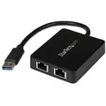 StarTech USB32000SPT USB 3.0 Dual Port Gigabit Ethernet Adapter