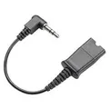 Plantronics 40845-01 QD to 3.5mm Right-Angle Plug Cable