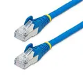 StarTech NLBL-750-CAT6A-PATCH 7.5m LSZH CAT6a Ethernet Cable - 10GbE S/FTP 100W PoE Blue