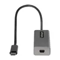 StarTech CDP2MDPEC USB C to Mini DisplayPort Adapter 4K 60Hz Video w/ 12" Cable
