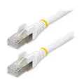 StarTech NLWH-2M-CAT6A-PATCH CAT6a Ethernet Cable 2m White 500MHz Snagless Patch Cord