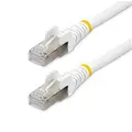 StarTech NLWH-5M-CAT6A-PATCH 5m LSZH CAT6a Ethernet Cable - 10GbE S/FTP 100W PoE White
