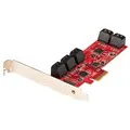 StarTech 10P6G-PCIE-SATA-CARD 10 Ports 6Gbps PCI Express SATA Expansion Card