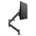 Atdec AWMS-HXB-H-B Direct to Desk Single Monitor Display Mount for up to 43" - Black (Avail: In Stock )