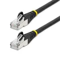 StarTech NLBK-750-CAT6A-PATCH 7.5m LSZH CAT6a Ethernet Cable - 10GbE S/FTP 100W PoE Black
