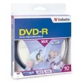 Verbatim 95100 DVD-R 4.7GB 10 Pack Spindle 16x (95100)