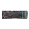 Cherry G80-3872LWAEU-2 MX 3.0S Wireless RGB Black Mechanical Gaming Keyboard - Cherry Red Silent (Avail: In Stock )