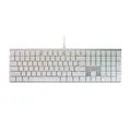 Cherry G8A-25000LYAEU-1 MX 10.0 RGB White Mechanical Gaming Keyboard - Cherry MX Low Profile Red