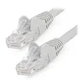 StarTech N6LPATCH1MGR 1m LSZH CAT6 Snagless Patch Cord Ethernet Cable - Grey