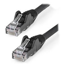 StarTech N6LPATCH50CMBK 50cm LSZH CAT6 Snagless Patch Cord Ethernet Cable - Black