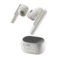 Poly 216754-01 Voyager Free 60+ UC USB-A Wireless Earbuds - White Sand