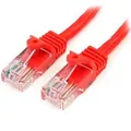 StarTech 45PAT1MRD 1m Cat5e Snagless RJ45 UTP Patch Cable (M/M) - Red