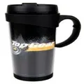Top HMBTMTG7 Gear Black and Yellow Gears Travel Mug