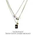 Twilight NEC21355 Saga Jewellery Charm Necklace Triple Chain Jac