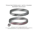 Twilight NEC22080 Saga Jewellery Rubber Bracelets Team Switzerla