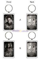 Twilight NEC20436 Saga Lucite Keychain Set 1 A&B (2-Pack) Edward