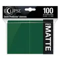 Eclipse UP15617 Matte Standard Sleeves 100 Pack - Forest Green (Avail: In Stock )