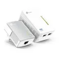 TP-Link TL-WPA4220 KIT TL-WPA4220KIT 300Mbps AV500 WiFi Powerline Extender Starter Kit