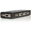 StarTech SV411KUSB 4 Port USB KVM Switch w/ Audio & Cables