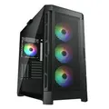 Cougar CGR-5AD1B-AIR-RGB Airface Pro RGB Tempered Glass Mid-Tower E-ATX Case - Black (Avail: In Stock )