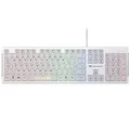 Cougar CGR-WRNMW-VSW Vantar S RGB Scissor-Switch Gaming Keyboard -White