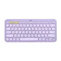 Logitech 920-011146 K380 Multi-Device Bluetooth Keyboard - Lavender Lemonade