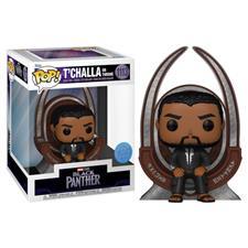Black FUN60812 Panther: Legacy - TChalla on Throne Deluxe Pop! Vinyl