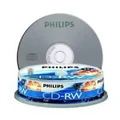 Philips BMDPHI12XCDRW10 12x CD-RW Rewritable Disk 700MB 10pcs Spindle