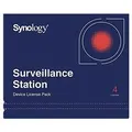 Synology License Pack 4 Surveillance Station 4 Camera Device License Pack (Avail: In Stock )