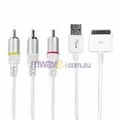AV Cable for iPhone 3GS 4 & iPad