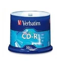Verbatim 52x 700MB CD-R Blank Media 80 Min Recording