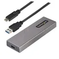 StarTech M2-USB-C-NVME-SATA USB-C 10Gbps M.2 PCIe NVMe or M.2 SATA SSD Enclosure