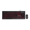 Thermaltake CM-CPC-WLXXMB-US Tt eSPORTS Commander Pro Gaming Keyboard & Mouse Combo