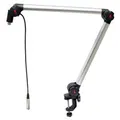 Alctron AC-MA614-P SILVER MA614 Heavy Duty Desk Mountable Broadcast Microphone Boom Arm - Silver (Avail: In Stock )