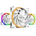 be BL103 quiet! Light Wings White 140mm High-Speed PWM Fan - 3-Pack (Avail: In Stock )