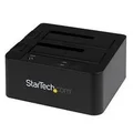 StarTech SDOCK2U33EB USB 3.0/eSATA Dual 2.5/3.5" SATA Hard Drive Dock w/ UASP