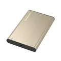 Simplecom SE221-GD SE221 Aluminium 2.5" SATA HDD/SSD USB3.1 Enclosure - Gold