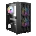 Antec NX200M-RGB NX200M Tempered Glass RGB Micro-ATX Mini Tower Gaming Case - Black (Avail: In Stock )