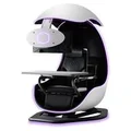 Cooler IXS-OX1-WKBM-NN-AU1 Master Orb X Luxury Gaming Chair/Station - Arctic White