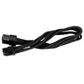 SilverStone SST-PP07-IDE6B PP07 6-Pin PCIE Sleeved Power Cable Extension - Black (Avail: In Stock )