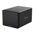 Orico NS500RC3 5 Bay USB Type-C Hard Drive Enclosure with Raid - Black (Avail: In Stock )