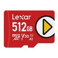 Lexar LMSPLAY512G-BNNNG 512GB PLAY microSDXC UHS-I Memory Card - 150MB/s