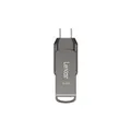 Lexar LJDD400064G-BNQNG JumpDrive 64GB Dual Drive D400 USB 3.1 Type-C - 130MB/s (Avail: In Stock )