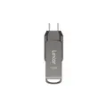 Lexar LJDD400128G-BNQNG JumpDrive 128GB Dual Drive D400 USB 3.1 Type-C - 130MB/s