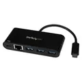 StarTech US1GC303APD USB-C to GbE Adapter w/ 3-Port USB 3.0 Hub - Power Delivery